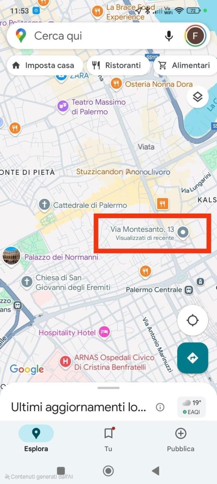 Montesanto Home Palermo Exteriér fotografie